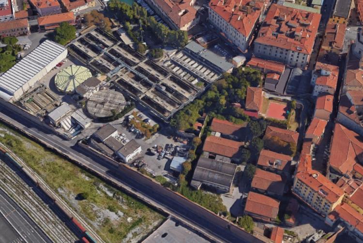 Immagine dell'area degli ex macelli