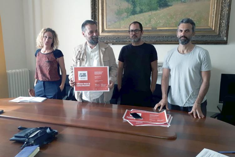 Immagine della conferenza di presentazione