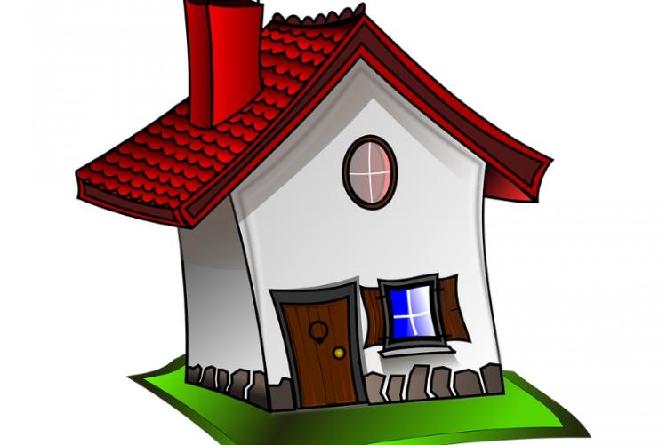 Disegno di una casa