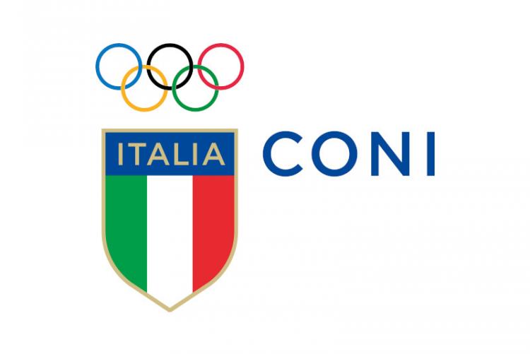Lo stemma del CONI