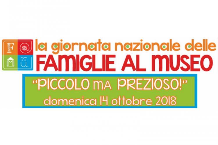 Locandina della Giornata Nazionale delle Famiglie al Museo 