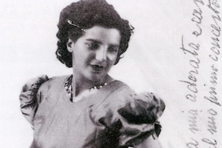 Foto di Frida Misul tratta dal suo diario