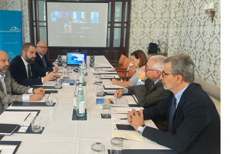 nella foto, un momento dell'incontro che si è svolto a Malta