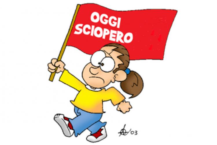 Disegno di uno sciopero