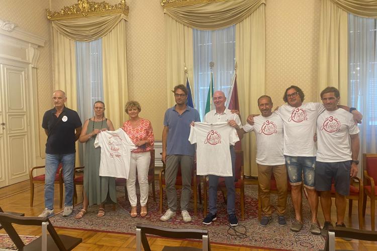 nella foto, la presentazione dell'evento