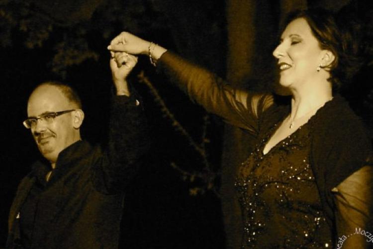Foto di Serena Farnocchia con il marito Paolo Raffo